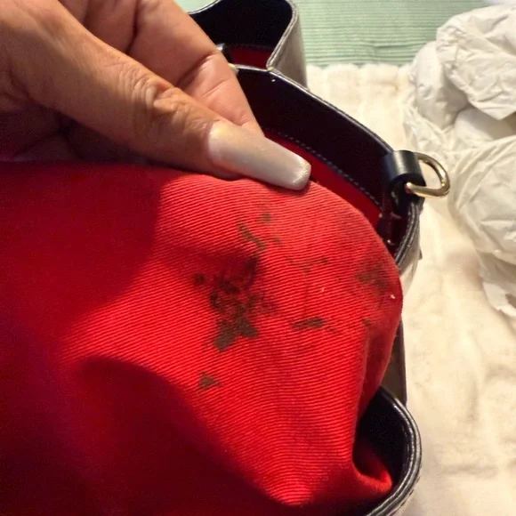 Dooney & Bourke Tan Croc-Embossed Shoulder Bag with wallet - Picture 3 of 7